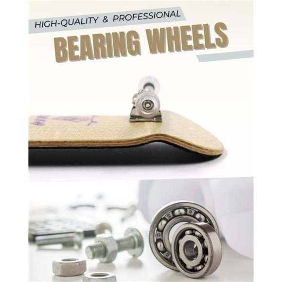 32mm Fingerboard, Professional Mini Skateboard Complete Finger Board - Picture 5 of 7